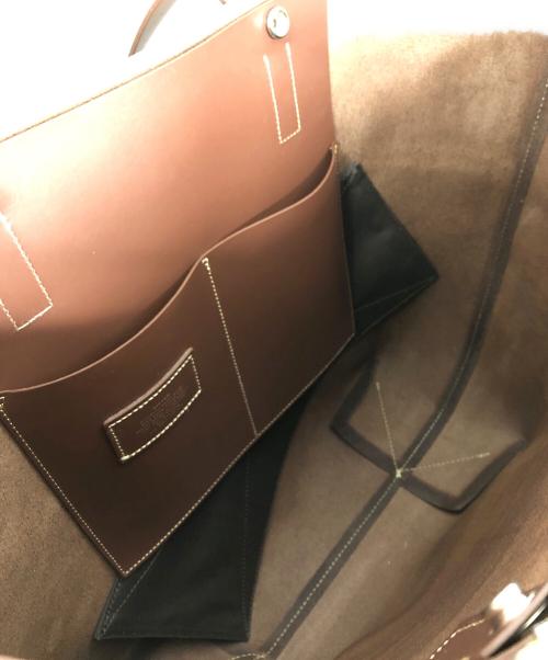 SLOW&CO（スロウアンドコー）SLOW&CO (スロウアンドコー) caster nume-post tailor tote/SLOW&CO ブラウンの古着・服飾アイテム
