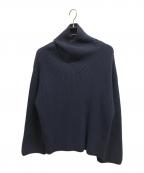 totemeトーテム）の古着「wrapped-neck knit」｜ネイビー
