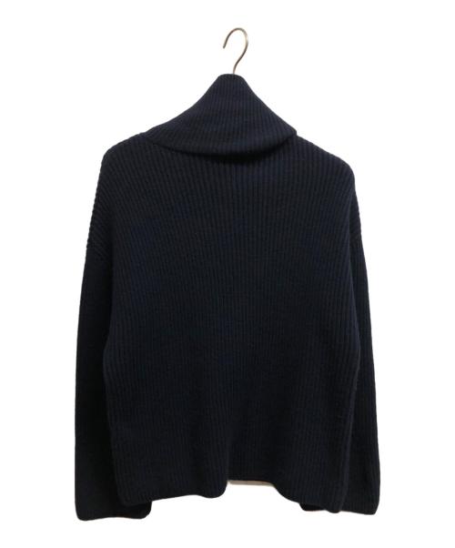toteme（トーテム）toteme (トーテム) wrapped-neck knit ネイビー サイズ:Sの古着・服飾アイテム