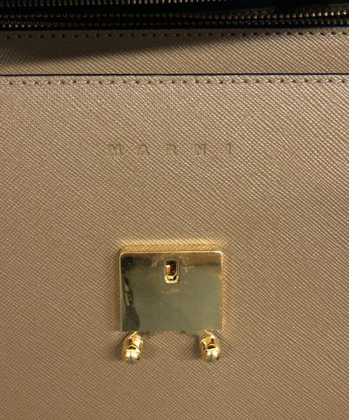 MARNI（マルニ）MARNI (マルニ) TRUNK BAG/MARNI ブラウンの古着・服飾アイテム