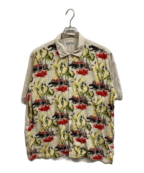 COMME des GARCONS HOMME（コムデギャルソン オム）COMME des GARCONS HOMME (コムデギャルソン オム) 総柄アロハ半袖シャツ ベージュ サイズ:不明の古着・服飾アイテム