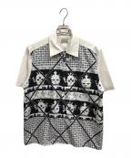 WACKO MARIAワコマリア）の古着「WOLF'S HEAD DABO SHIRT」｜ホワイト
