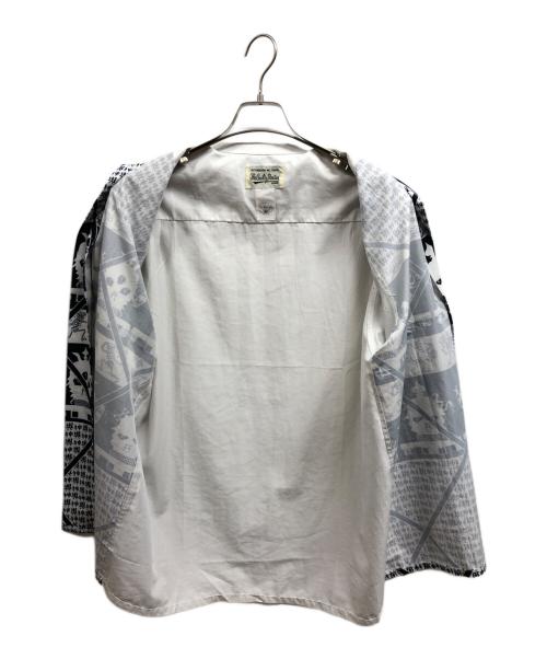 WACKO MARIA（ワコマリア）WACKO MARIA (ワコマリア) WOLF'S HEAD DABO SHIRT ホワイト サイズ:Lの古着・服飾アイテム
