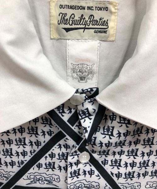 WACKO MARIA（ワコマリア）WACKO MARIA (ワコマリア) WOLF'S HEAD DABO SHIRT ホワイト サイズ:Lの古着・服飾アイテム