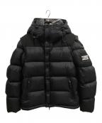 BURBERRYバーバリー）の古着「LOCKWELL 2WAY フーディダウンジャケット/BURBERRY/中綿ダウン」｜ブラック
