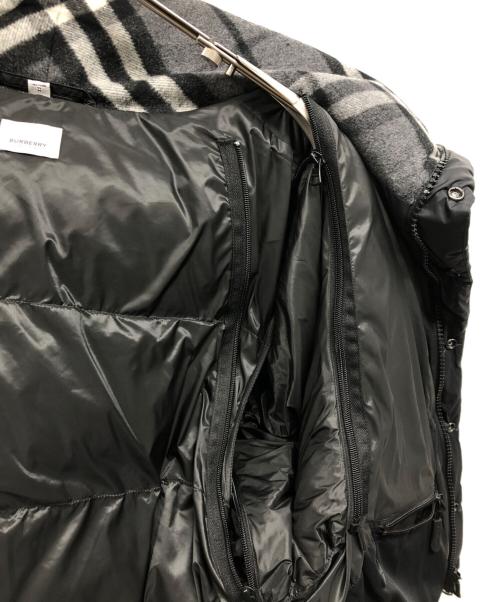 BURBERRY（バーバリー）BURBERRY (バーバリー) LOCKWELL 2WAY フーディダウンジャケット/BURBERRY/中綿ダウン ブラック サイズ:XXLの古着・服飾アイテム