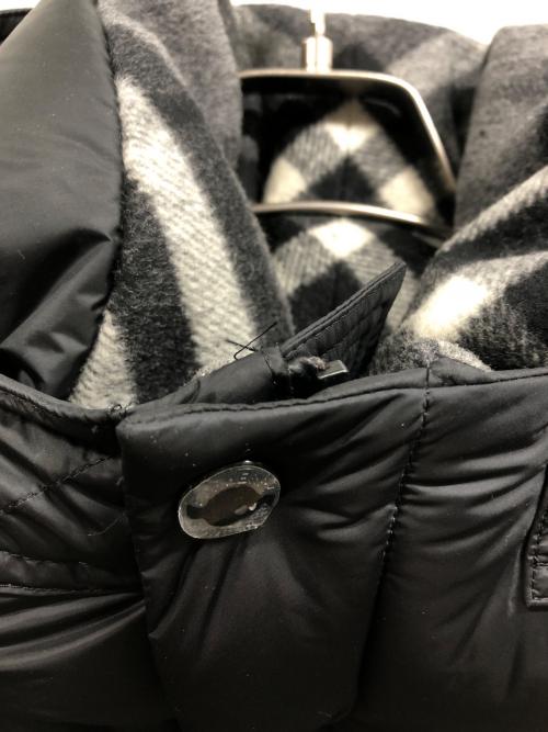 BURBERRY（バーバリー）BURBERRY (バーバリー) LOCKWELL 2WAY フーディダウンジャケット/BURBERRY/中綿ダウン ブラック サイズ:XXLの古着・服飾アイテム