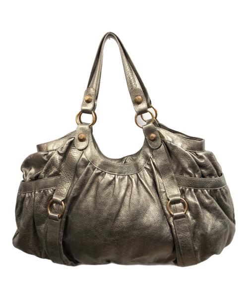 GIANNI CHIARINI（ジャンニ キアリーニ）GIANNI CHIARINI (ジャンニ キアリーニ) ハンドバッグ/GIANNI CHIARINI ゴールドの古着・服飾アイテム