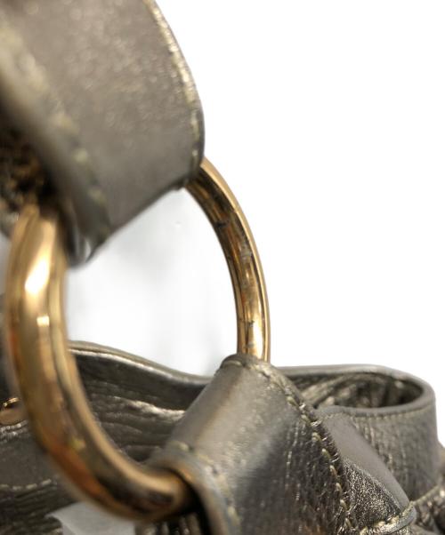 GIANNI CHIARINI（ジャンニ キアリーニ）GIANNI CHIARINI (ジャンニ キアリーニ) ハンドバッグ/GIANNI CHIARINI ゴールドの古着・服飾アイテム
