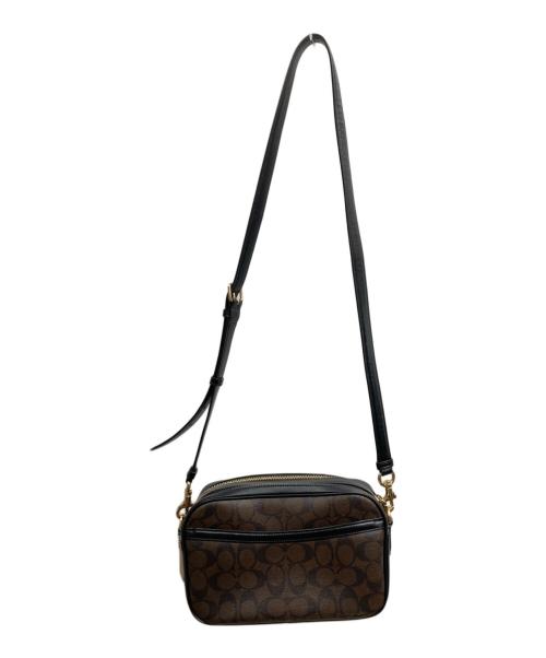 COACH（コーチ）COACH (コーチ) シグネチャー ショルダーバッグ ブラウンの古着・服飾アイテム