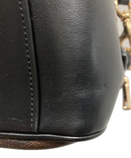 COACH（コーチ）COACH (コーチ) シグネチャー ショルダーバッグ ブラウンの古着・服飾アイテム