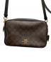 中古・古着 COACH (コーチ) シグネチャー ショルダーバッグ ブラウン：12000円