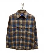 PENDLETON×WAREHOUSEペンドルトン×ウエアハウス）の古着「ウールシャツ」｜ブラウン