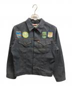 LEVI'Sリーバイス）の古着「パッチ付きカスタムリジットデニムジャケット」｜インディゴ