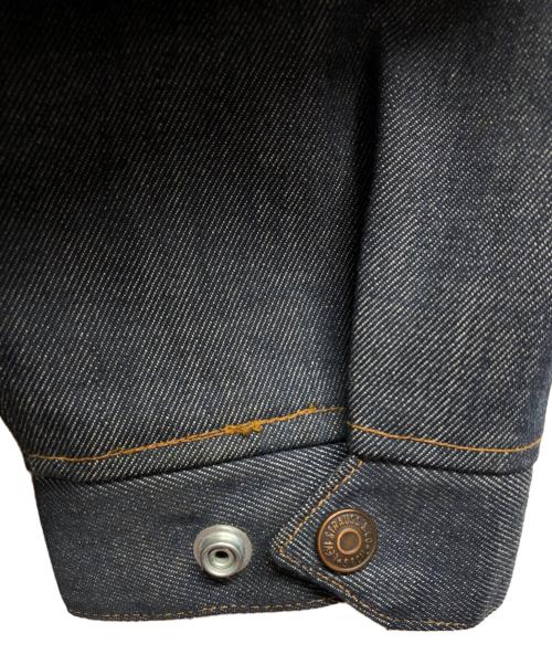 LEVI'S（リーバイス）LEVI'S (リーバイス) パッチ付きカスタムリジットデニムジャケット インディゴ サイズ:22の古着・服飾アイテム