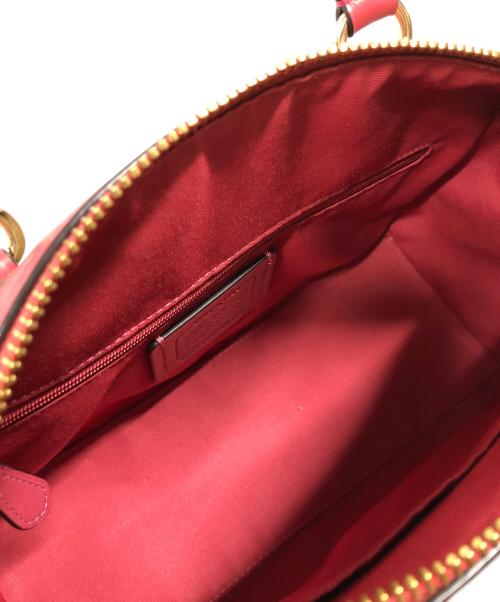 COACH（コーチ）COACH (コーチ) 2WAYバッグ/COACH ベージュ×ピンクの古着・服飾アイテム