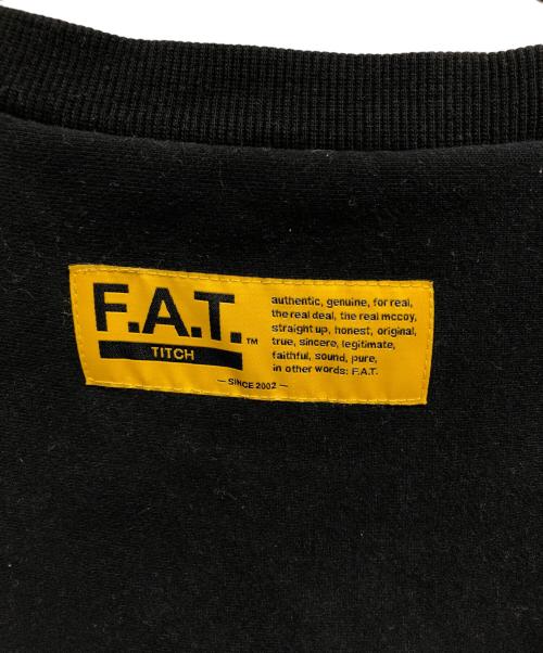 FAT（エフエーティー）FAT (エフエーティー) L.A. ”New York  スウェット/リバーシブルスウェット ブラック サイズ:不明の古着・服飾アイテム