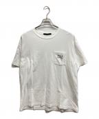 TATRASタトラス）の古着「オチェアーノ バックロゴ 胸ポケット Tシャツ」｜ホワイト