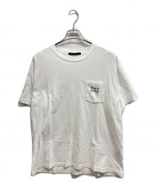 TATRAS（タトラス）の古着「オチェアーノ バックロゴ 胸ポケット Tシャツ」｜ホワイト