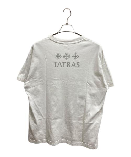 TATRAS（タトラス）TATRAS (タトラス) オチェアーノ バックロゴ 胸ポケット Tシャツ ホワイト サイズ:Mの古着・服飾アイテム