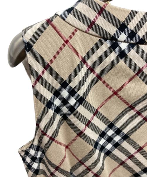 BURBERRY LONDON（バーバリーロンドン）BURBERRY LONDON (バーバリーロンドン) ノヴァチェックタイトワンピース ベージュ サイズ:36の古着・服飾アイテム