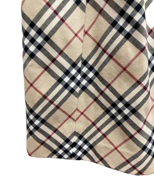 BURBERRY LONDON（バーバリーロンドン）BURBERRY LONDON (バーバリーロンドン) ノヴァチェックタイトワンピース ベージュ サイズ:36の古着・服飾アイテム