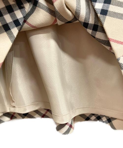 BURBERRY LONDON（バーバリーロンドン）BURBERRY LONDON (バーバリーロンドン) ノヴァチェックタイトワンピース ベージュ サイズ:36の古着・服飾アイテム