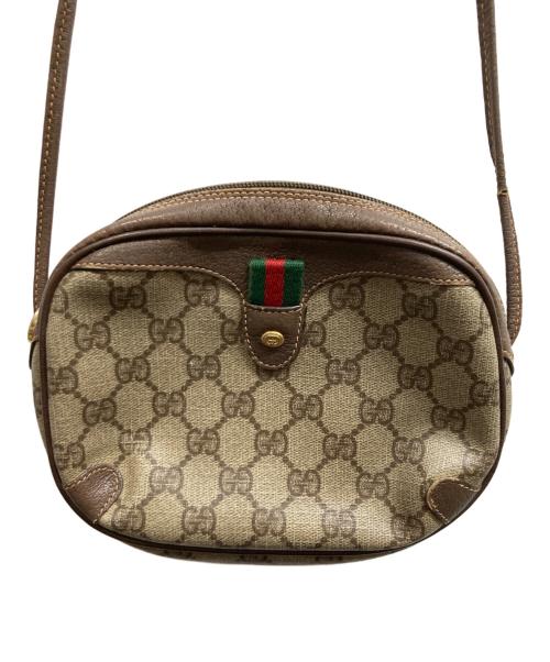 GUCCI（グッチ）GUCCI (グッチ) シェリーラインショルダーバッグ ベージュの古着・服飾アイテム