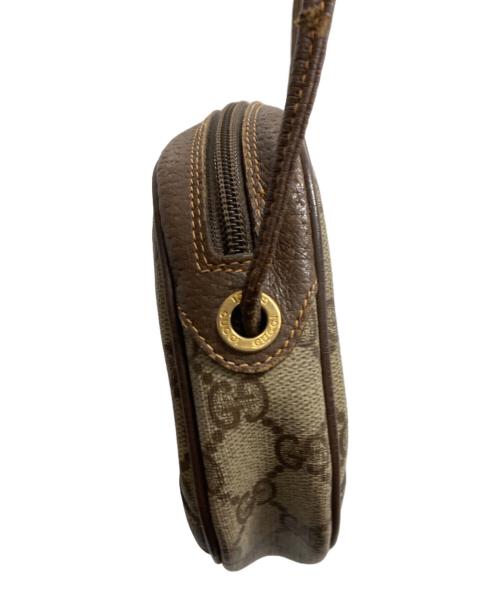 GUCCI（グッチ）GUCCI (グッチ) シェリーラインショルダーバッグ ベージュの古着・服飾アイテム