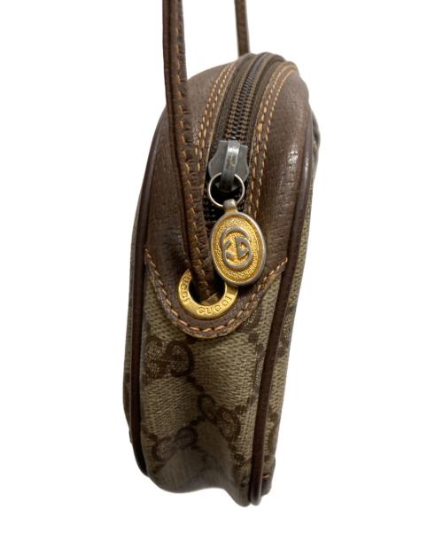 GUCCI（グッチ）GUCCI (グッチ) シェリーラインショルダーバッグ ベージュの古着・服飾アイテム
