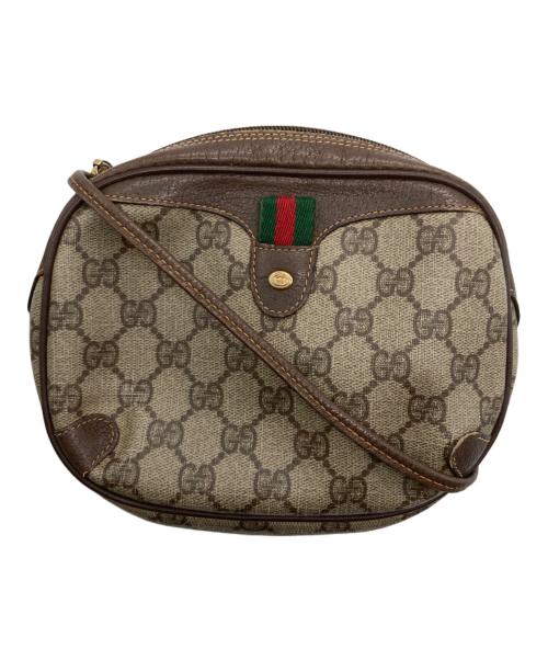 GUCCI（グッチ）GUCCI (グッチ) シェリーラインショルダーバッグ ベージュの古着・服飾アイテム