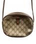 中古・古着 GUCCI (グッチ) シェリーラインショルダーバッグ ベージュ：18000円