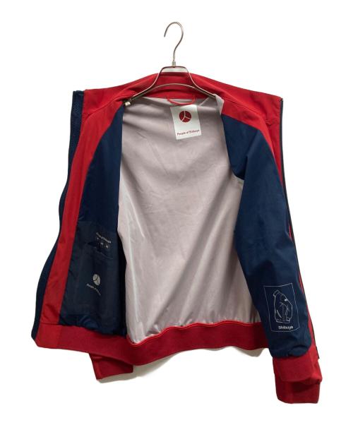 PEOPLE OF SHIBUYA（ピープル オブ シブヤ）People of Shibuya (ピープル オブ シブヤ) SHIBUYAジャケット レッド サイズ:54の古着・服飾アイテム