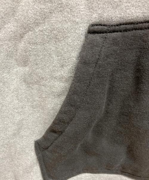 A BATHING APE（アベイシングエイプ）A BATHING APE (アベイシングエイプ) 後付けパーカー グレー サイズ:Lの古着・服飾アイテム
