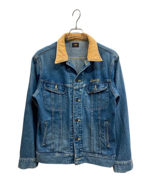 LEE（リー）LEE (リー) stussy (ステューシー) デニムジャケット インディゴ サイズ:Mの古着・服飾アイテム