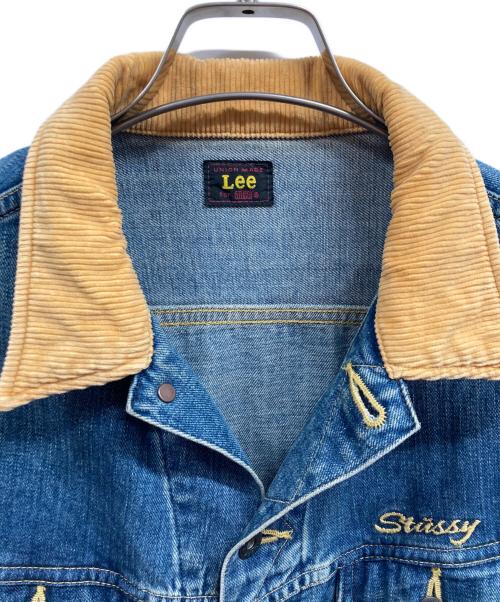 LEE（リー）LEE (リー) stussy (ステューシー) デニムジャケット インディゴ サイズ:Mの古着・服飾アイテム