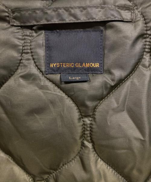 Hysteric Glamour（ヒステリックグラマー）Hysteric Glamour (ヒステリックグラマー) プリマロフトエアフォースジャケット カーキ サイズ:Lの古着・服飾アイテム