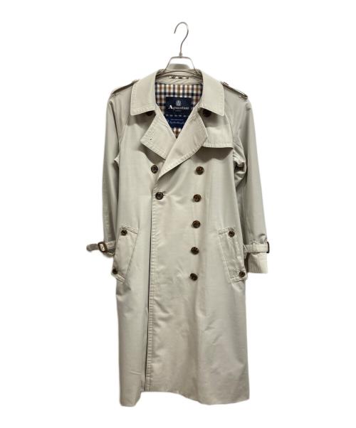 Aquascutum（アクアスキュータム）Aquascutum (アクアスキュータム) トレンチコート ベージュ サイズ:8の古着・服飾アイテム