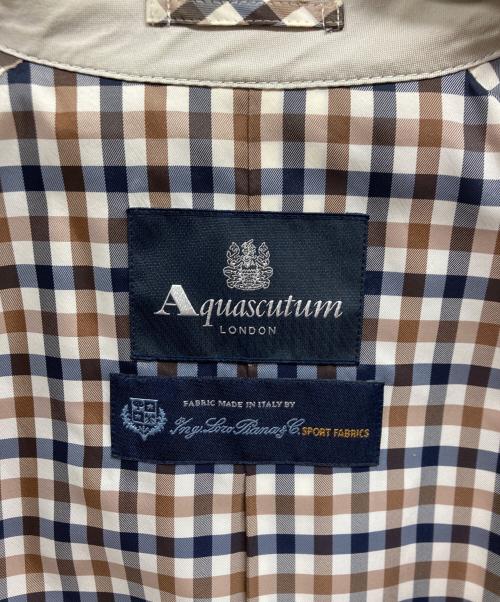 Aquascutum（アクアスキュータム）Aquascutum (アクアスキュータム) トレンチコート ベージュ サイズ:8の古着・服飾アイテム