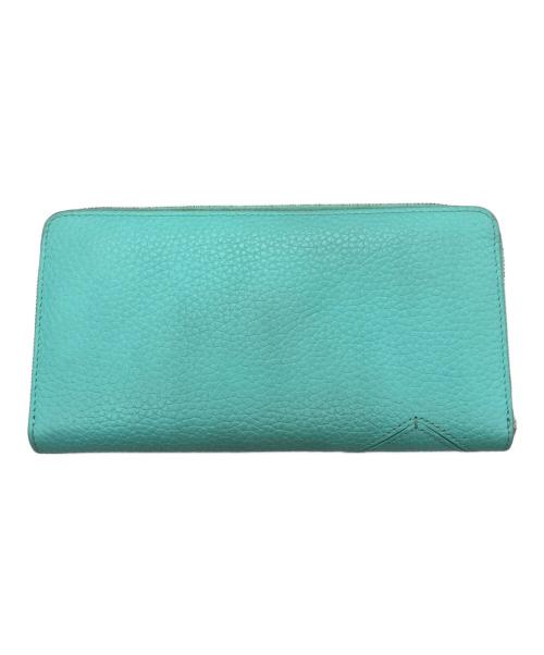 TIFFANY & Co.（ティファニー）Tiffany & Co. (ティファニー) ラウンドファスナー財布/Tiffany & Co. ブルーの古着・服飾アイテム