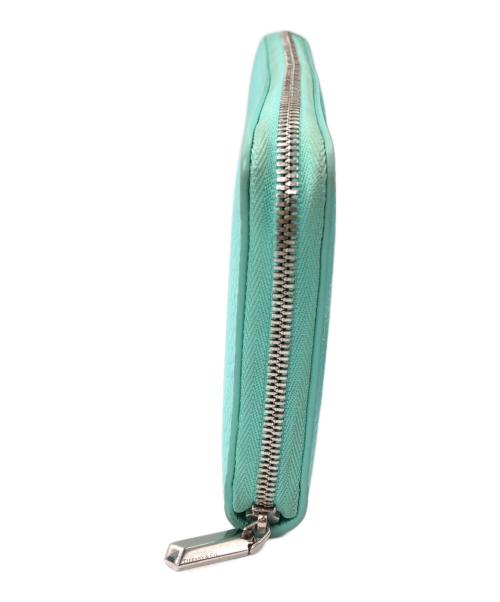TIFFANY & Co.（ティファニー）Tiffany & Co. (ティファニー) ラウンドファスナー財布/Tiffany & Co. ブルーの古着・服飾アイテム