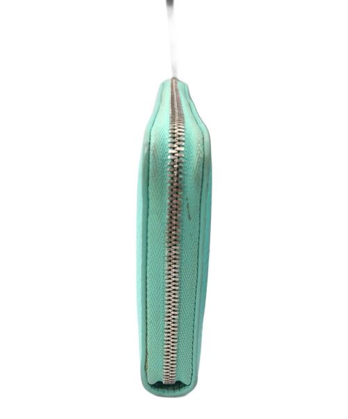 TIFFANY & Co.（ティファニー）Tiffany & Co. (ティファニー) ラウンドファスナー財布/Tiffany & Co. ブルーの古着・服飾アイテム