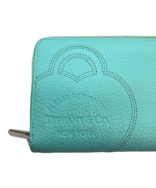 TIFFANY & Co.（ティファニー）Tiffany & Co. (ティファニー) ラウンドファスナー財布/Tiffany & Co. ブルーの古着・服飾アイテム
