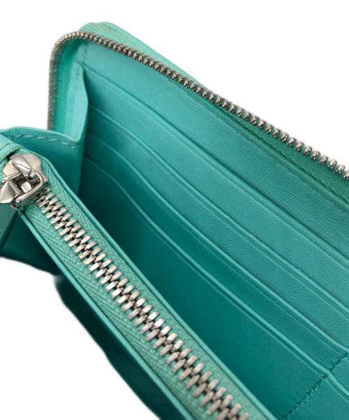 TIFFANY & Co.（ティファニー）Tiffany & Co. (ティファニー) ラウンドファスナー財布/Tiffany & Co. ブルーの古着・服飾アイテム