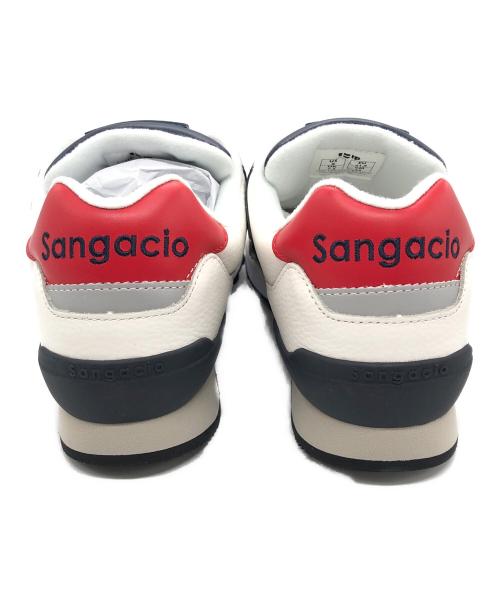 Sangacio（サンガッチョ）SANGACIO (サンガッチョ) 10周年トリコロールスニーカー/SANGACIO ホワイト サイズ:26 未使用品の古着・服飾アイテム