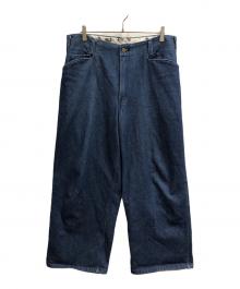BEN DAVIS（ベンデイビス）の古着「676ゴリラカットデニムパンツ」｜インディゴ
