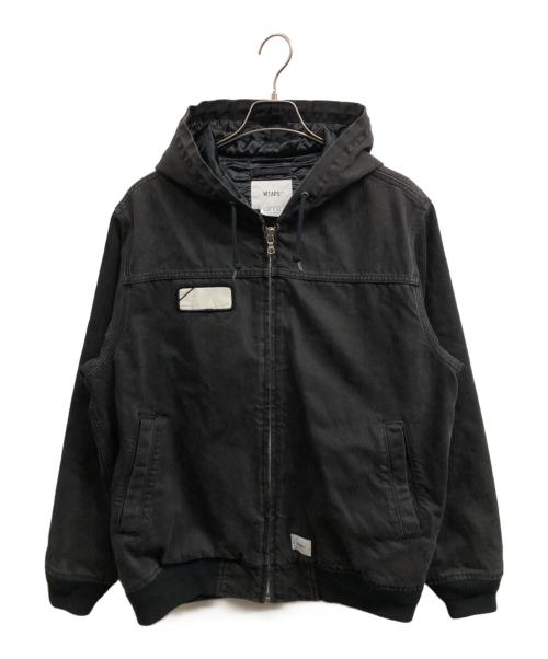 WTAPS（ダブルタップス）WTAPS (ダブルタップス) 187 デニムフードジャケット ブラック サイズ:02の古着・服飾アイテム