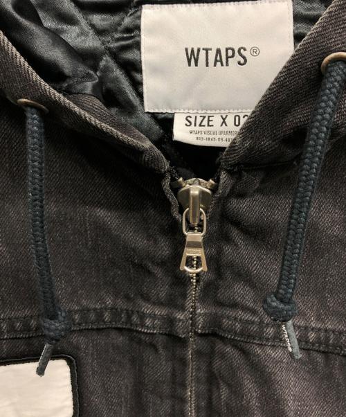 WTAPS（ダブルタップス）WTAPS (ダブルタップス) 187 デニムフードジャケット ブラック サイズ:02の古着・服飾アイテム