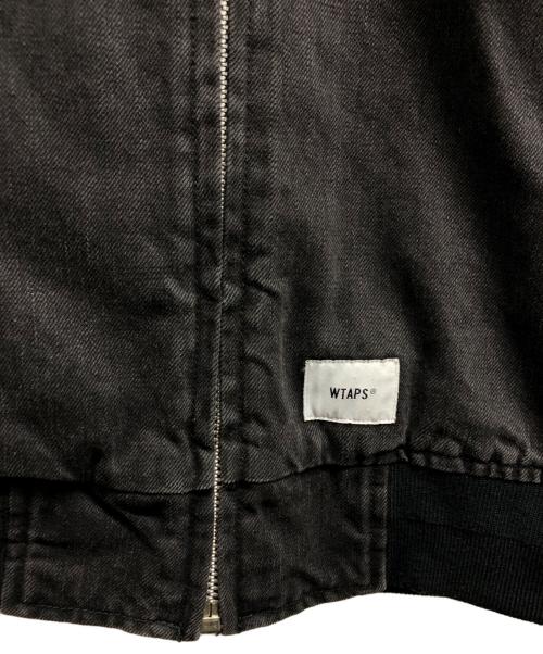 WTAPS（ダブルタップス）WTAPS (ダブルタップス) 187 デニムフードジャケット ブラック サイズ:02の古着・服飾アイテム