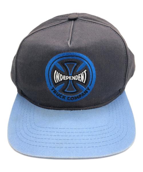 INDEPENDENT（インディペンデント）INDEPENDENT (インディペンデント) アイアンクロスキャップ/INDEPENDENT ブラックの古着・服飾アイテム